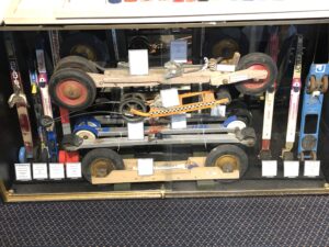 Roller ski display